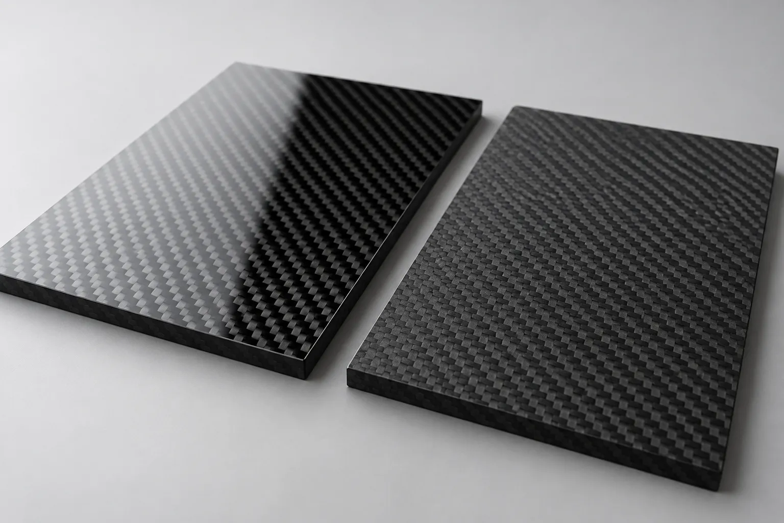 Specifying the Visible Face of a Carbon Fiber Panel