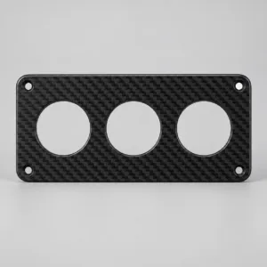 Custom Carbon Fiber Switch Panel — main product reference (concept illustration)